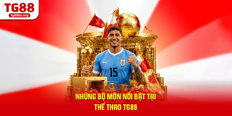 Những bộ môn nổi bật tại thể thao TG88