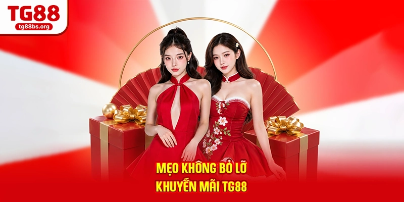 Mẹo không bỏ lỡ khuyến mãi TG88