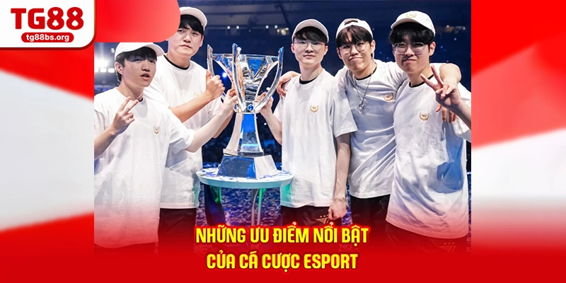 Những ưu điểm nổi bật của cá cược esport